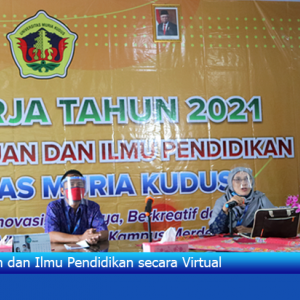 Rapat Kerja 2021 FKIP, berlangsung secara virtual